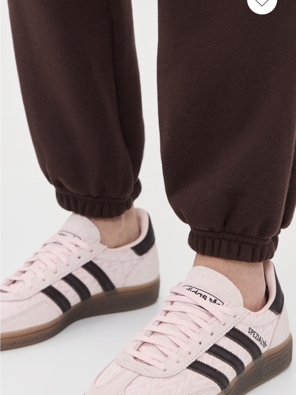 NIB adidas Handball Spezial Sandy Pink Coffee Gum Sneakers (Multiple Sizes) - Picture 4 of 8